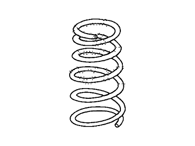 Honda 52441-SJC-A01 Spring, Rear