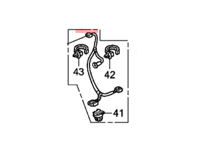 Honda 32118-SJC-A01 Sub-Wire, Center Console