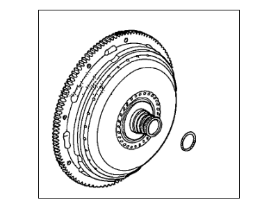 2011 Honda Ridgeline Torque Converter - 26000-RGL-318