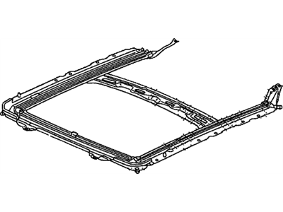 Honda 70100-SJC-A01 Frame, Sunroof