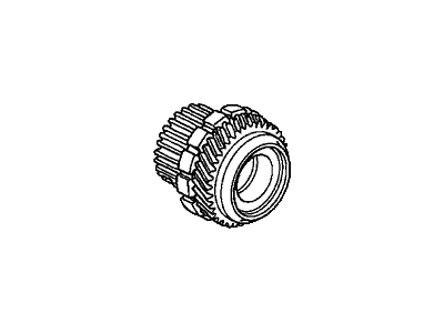 Honda 23430-RJF-T02 Gear, Secondary Shaft Second