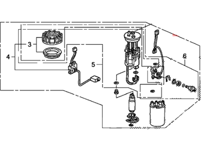 Honda 17045-SJC-A01