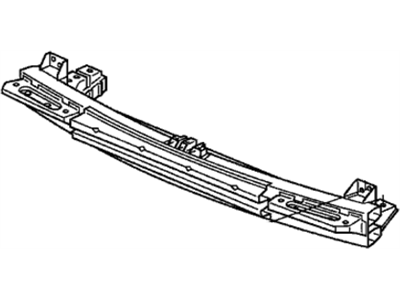 Honda 71530-SJC-A00ZZ Beam, RR. Bumper