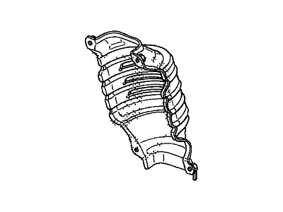 Honda 18120-RCA-A00 Cover A, FR. Primary Converter