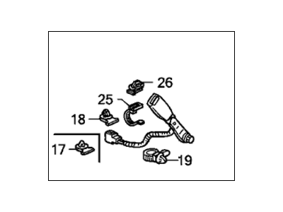 Honda Ridgeline Seat Belt Buckle - 04816-SJC-A52ZG