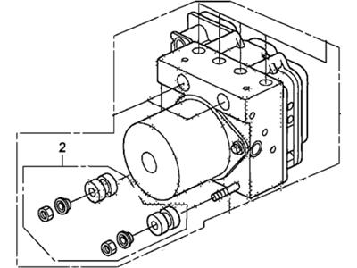 Honda 57110-SJC-A01 Modulator Assembly, Vsa