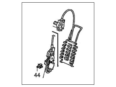 Honda 81610-SJC-A21 Lumbar, L. FR. Seat