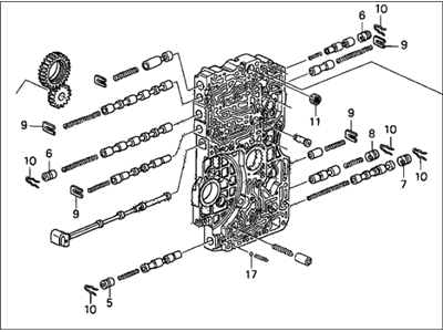 Honda 27000-RJF-T01 Body Assembly, Main Valve