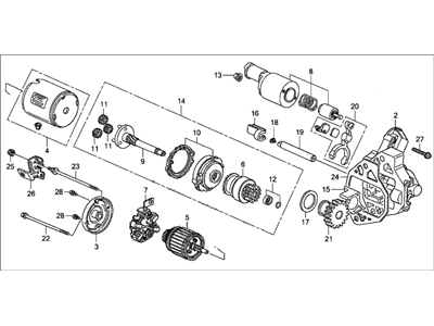 Honda 06312-RJE-505RM