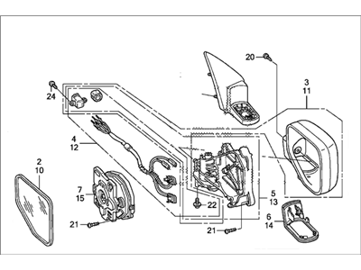 Honda 76200-SJC-A31ZF