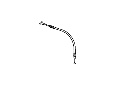 Honda 74867-SJC-A00 Cable, Tailgate Handle (Lower)