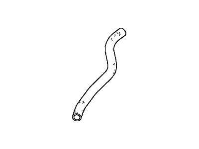 Honda 19501-RJE-A10 Hose, Water (Upper)