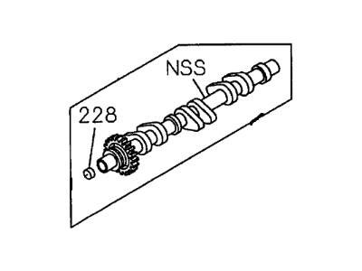 1998 Honda Passport Camshaft - 8-97131-946-1