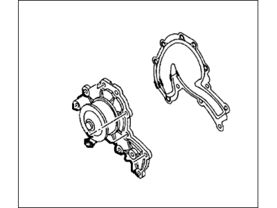 Honda 8-97167-554-0 Water Pump Assembly