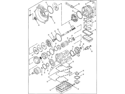 Honda 8-96041-118-0 Repair Kit, Automatic Transmission