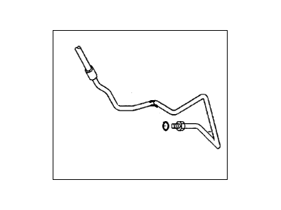 Honda 8-97308-613-0 Hose, Power Steering Flexible Control Valve