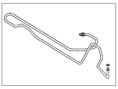 Honda Passport Power Steering Hose - 8-97124-933-3