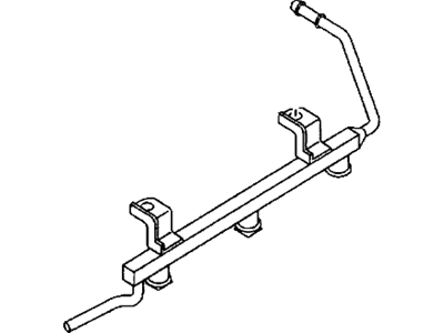 Honda 8-97179-673-1 Rail Assy., L. Fuel Injector