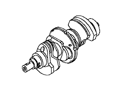 2002 Honda Passport Crankshaft - 8-97131-857-2