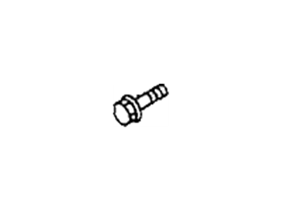 Honda 0-28151-016-0 Bolt, Clip