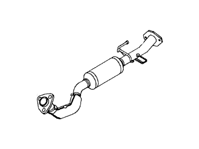 Honda 8-97148-831-2 Converter, Passenger Side Catalyst