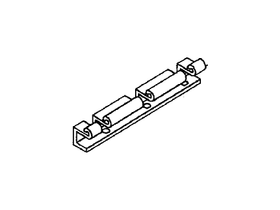 Honda 8-97125-781-0 Supprt, FR. Bumper