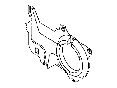 Honda 8-97225-028-2 Bracket, L. RR. Speaker