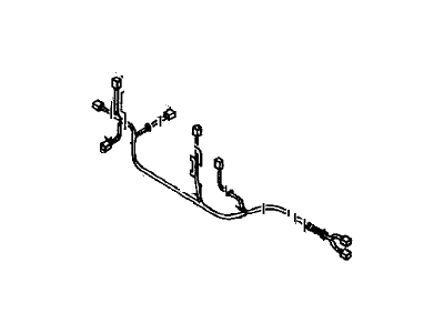 Honda 8-97208-800-1 Wire Harness, Back Door (Et,S)