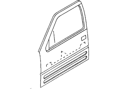 2002 Honda Passport Door Panel - 8-97135-125-3