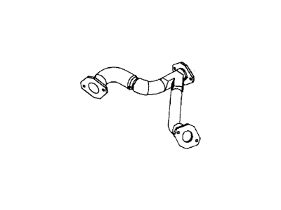 1998 Honda Passport Exhaust Pipe - 8-97207-108-0