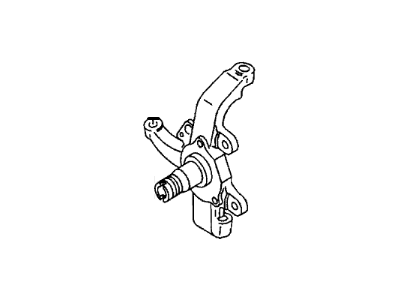 Honda 8-97104-465-0 Knuckle, Left Front Axle (Gear Ratio 41/10)