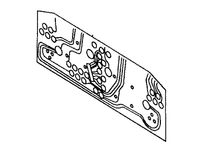 Honda 8-97178-036-0 Circuit, Printed