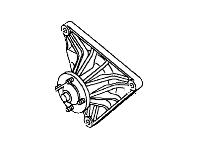 Honda 8-97148-675-1 Bracket, Fan