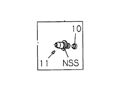 Honda 8-97021-133-4 Bushing, Driven Gear Speedometer