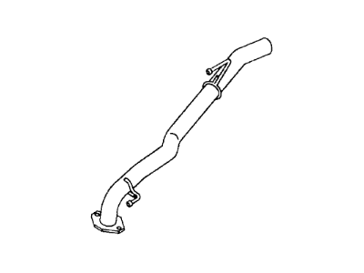 1998 Honda Passport Exhaust Pipe - 8-97140-704-1