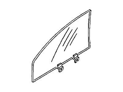 2000 Honda Passport Auto Glass - 8-97124-781-0