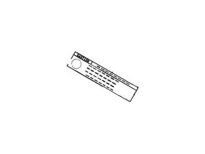 Honda 8-97208-953-0 Engine Oil Label