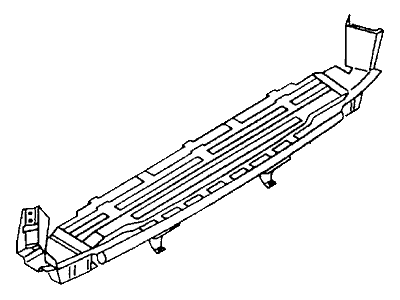 Honda 8-97214-705-1 Reinforcement RR Bu