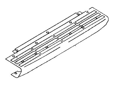 Honda 8-97221-627-1 Bumper, RR.