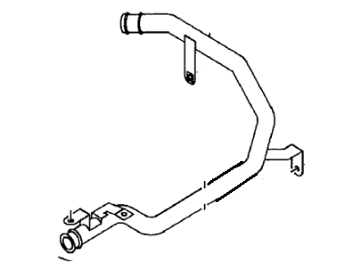 Honda 8-97131-889-2 Pipe, L. Water