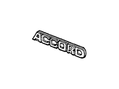 Honda 87307-SA5-000 Emblem (Accord)