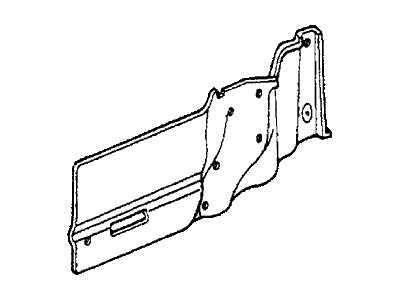 Honda 83823-SA6-670 Garnish, R. Trunk Side