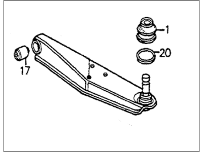 1983 Honda Accord Control Arm - 51360-SA5-013