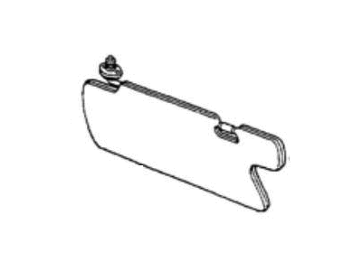 1983 Honda Accord Sun Visor - 88220-SA6-672ZA