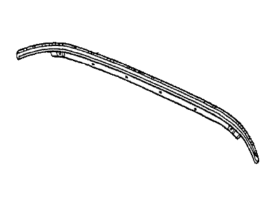 Honda 74802-SA6-000 Molding, RR. Window (Lower)