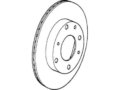 Honda 45251-SA5-740 Disk, Front Brake