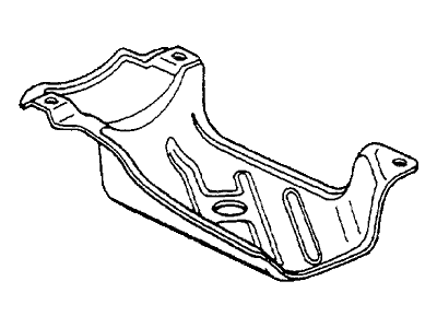 Honda 53692-SA5-671 Splash Guard, L.