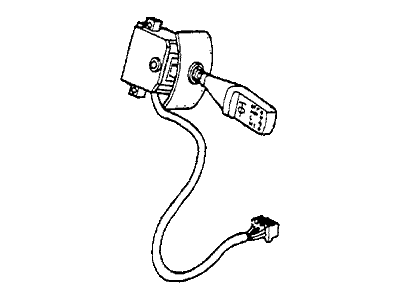 Honda 35450-SA6-671 Switch Assembly, Wiper