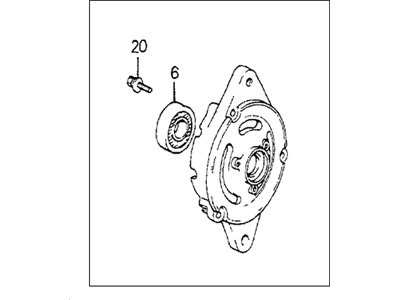 Honda Accord Alternator Case Kit - 31109-PC1-004