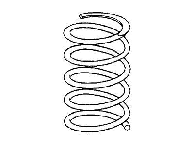 1982 Honda Accord Coil Springs - 51401-SA5-004